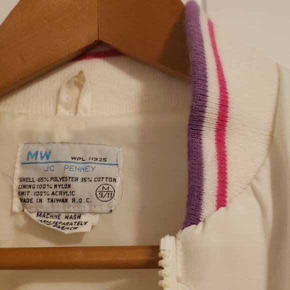 Vintage 70s 80s Zip-Off Sleeve Windbreaker Jacket - Picture 8 of 8